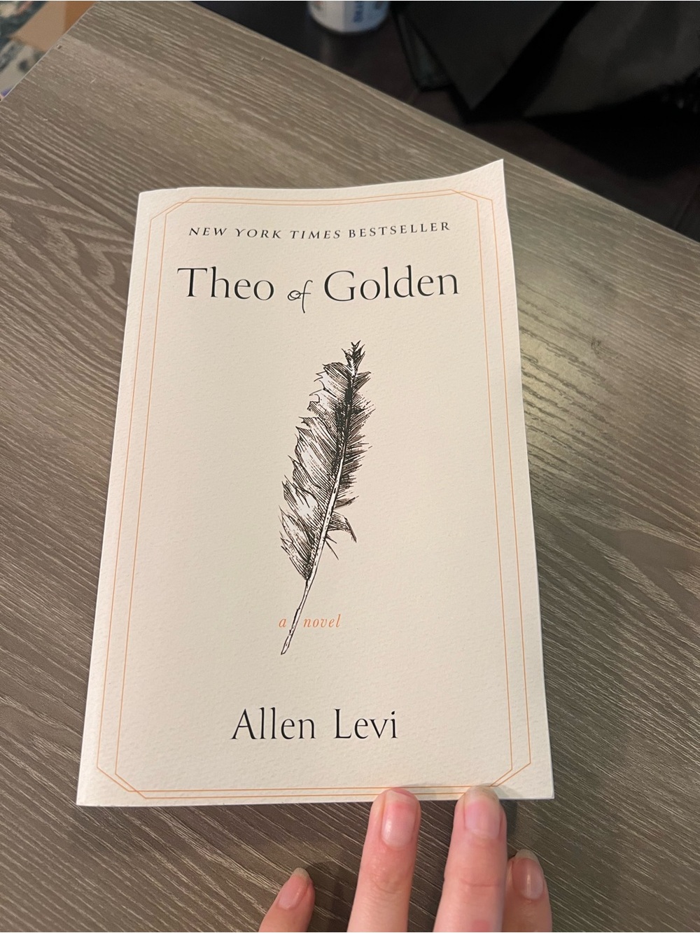 'Theo of Golden' Cream Paperback Novel